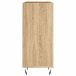 Walplus Record Cabinet Sonoma Oak 84.5X38X89 Cm Engineered Wood - thumbnail 5