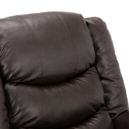 More4Homes Seattle Electric Automatic Recliner Armchair Sofa Home Lounge Bonded Leather Chair (Brown) - thumbnail 5