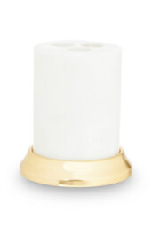 Orsina White Marble Toothbrush Holder