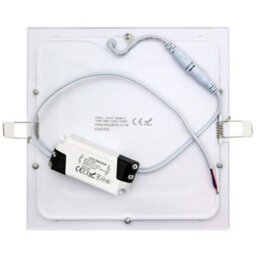 Long Life Lamps Company 18W Recessed Ceiling Led Square Panel 4000K White - thumbnail 5