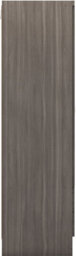 Seconique Nevada 3 Door 2 Drawer Mirrored Wardrobe Black Wood Grain - thumbnail 7