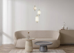 Luminosa Lighting Luminosa Corado Cluster Pendant Ceiling Light Gold 3000K Warm White - thumbnail 3