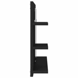 Walplus Bathroom Mirror Cabinet Black Oak 90X11X45 Cm Engineered Wood - thumbnail 6