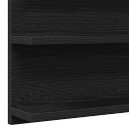 Walplus Bathroom Mirror Cabinet Black Oak 90X11X45 Cm Engineered Wood - thumbnail 9
