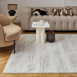 The Rugs Carmel Cream/beige Abstract Area Rug And Runner Non Shedding, Stain Resistant, Soft - thumbnail 8