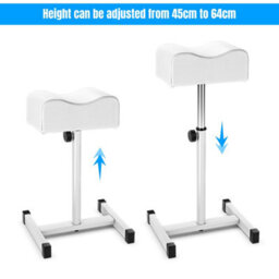 Costway Pedicure Manicure Footrest Adjustable Seat Height Nail Foot Stand W/ Soft Cushion - thumbnail 5