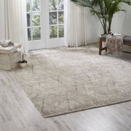 Ocean Ash Wool Handmade Luxurious Geometric Rug Easy To Clean Living Room And Bedroom-168Cm X 226Cm - thumbnail 2