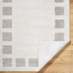 Livabliss Fossay Shaggy-Washable Beige Grey Modern Hig Pile Living Bedroom Rug 120 X 170 Cm Easy Care, Non Shedding - thumbnail 4