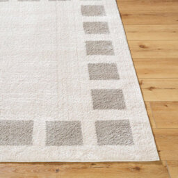 Livabliss Fossay Shaggy-Washable Beige Grey Modern Hig Pile Living Bedroom Rug 120 X 170 Cm Easy Care, Non Shedding - thumbnail 5
