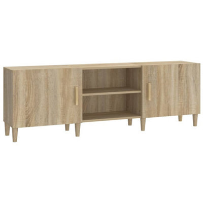 Berkfield Classic Tv Cabinet Sonoma Oak 150X30X50 Cm Engineered Wood - image 1