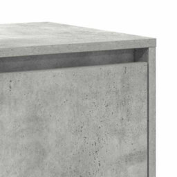 Vidaxl Sideboard Concrete Grey 135 X 41 X 75 Cm Engineered Wood - thumbnail 9