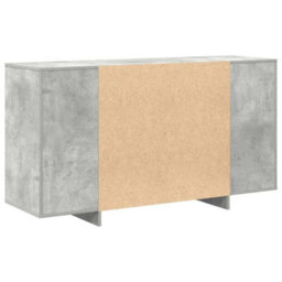 Vidaxl Sideboard Concrete Grey 135 X 41 X 75 Cm Engineered Wood - thumbnail 8