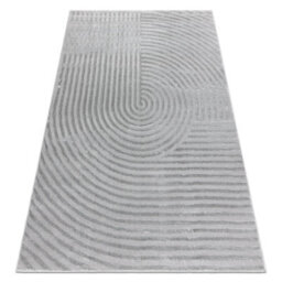 RugsX Carpet Balance 1921 Grey - Geometric, Structural, Glamour  140X190 Cm - thumbnail 1