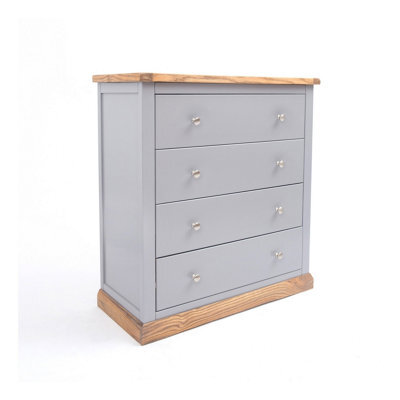 Cabinet Bits Biccari 4 Drawer Chest Of Drawers Chrome Knob - image 1