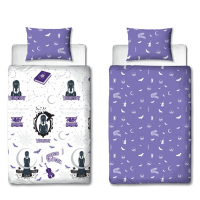 Wednesday Destined Single Duvet Cover And Pillowcase Set - image 1