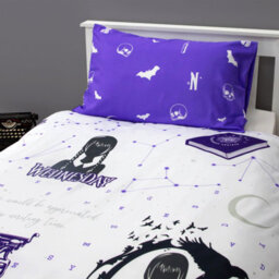 Wednesday Destined Single Duvet Cover And Pillowcase Set - thumbnail 5