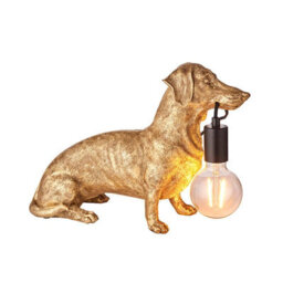 Luxia Gracey The Dachshund Table Lamp Gold - thumbnail 3