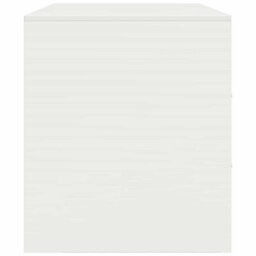 Berkfield Sturdy Tv Cabinet White 67X39X44 Cm Steel - thumbnail 8