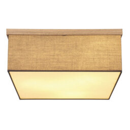 Luminosa Lighting Luminosa Ossi Flush Ceiling Light Matt Black 3X E27 - thumbnail 3