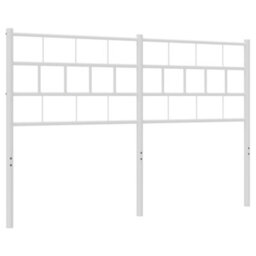 Berkfield Metal Headboard White 135 Cm - thumbnail 2