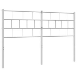 Berkfield Metal Headboard White 135 Cm - thumbnail 5
