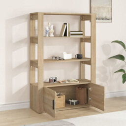 Berkfield Classic Sideboard Sonoma Oak 80X30X119.5 Cm Engineered Wood - thumbnail 3