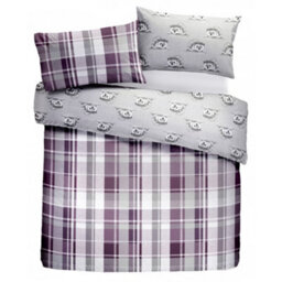 Dreams & Drapes Colville Check 100% Brushed Cotton Duvet Cover Set - thumbnail 5