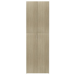 Walplus Office Cabinet Sonoma Oak 60X32X190 Cm Engineered Wood - thumbnail 5