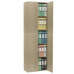 Walplus Office Cabinet Sonoma Oak 60X32X190 Cm Engineered Wood - thumbnail 4