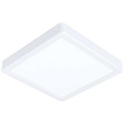 Elegant 210mm Square White Led Wall And Ceiling Light - 16.5W 3000K - image 1