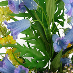 Leaf Pack Of 6 X 100Cm Yellow Blossom Spray Stem - thumbnail 7