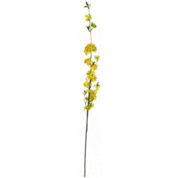 Leaf Pack Of 6 X 100Cm Yellow Blossom Spray Stem - thumbnail 3