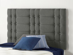 Somnior Beds Somnior Bliss Linen Grey Divan Bed Base With 4 Drawers And Headboard - Double - thumbnail 2