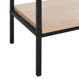 Wyld And Coco Brand Rattan Console Table Brown 100 X 29 Cm With Shelf And 2 Drawers - thumbnail 7