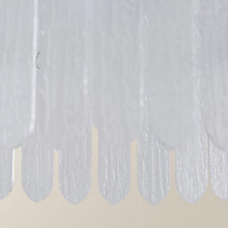 Valuelights Aldgate Textured Acrylic Ceiling Lamp Shade And Bulb - thumbnail 4