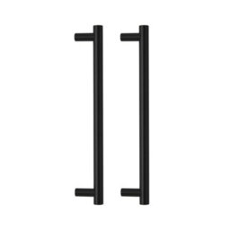 Homestylestore 600 X 650mm Navy Blue Wall Mounted Mirrored Door Bathroom Cabinet And Black T Bar Handles - thumbnail 2