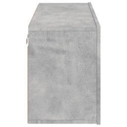 Vidaxl Tv Cabinet Wall-Mounted Concrete Grey 100X30X41 Cm - thumbnail 7