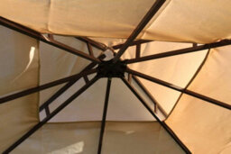Garden Market Place Spare Roof Cover For A Leaf Design 3M Square Garden Gazebo-Beige Colour - thumbnail 1