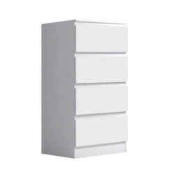 4 Drawer Chest Of Drawers Modern Bedroom Furniture - thumbnail 1
