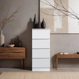 4 Drawer Chest Of Drawers Modern Bedroom Furniture - thumbnail 6