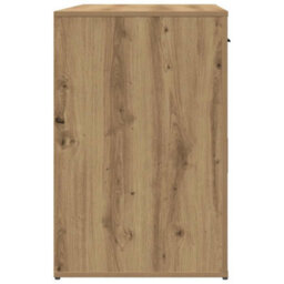 Berkfield Desk Artisan Oak 100X49X75 Cm Engineered Wood - thumbnail 6