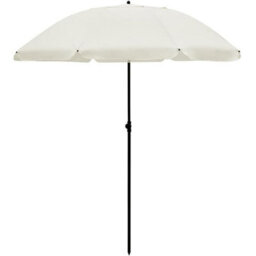 Vivo 2M Outdoor Garden Parasols Umbrella With Crank Handle Tilting Sunshade Uv 30+ - Cream - thumbnail 7