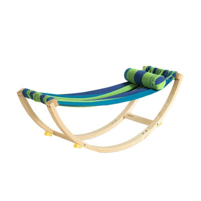 Sobuy Kmb16-J, Kids Hammock Kids Rocking Chair, Sensory Swing Indoor, Colourful Fabric Baby Hammock With Safety Catches - image 1