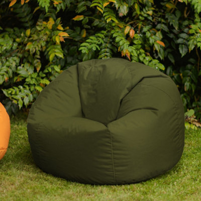 icon Adult Classic Beanbag Outdoor Waterproof Bean Bags Ready Filled - Khaki - image 1