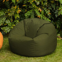 icon Adult Classic Beanbag Outdoor Waterproof Bean Bags Ready Filled - Khaki - thumbnail 1