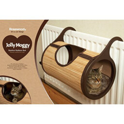 Rosewood Bamboo Radiator Cat Bed - thumbnail 3