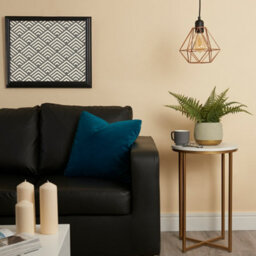 Valuelights Diablo Modern Geometric Copper Metal Basket Cage Ceiling Light Shade (D)21Cm - thumbnail 2