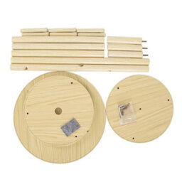 Wooden Hallway Clothes Storage 6 Hooks Garment Tree Coat Rack Freestanding - thumbnail 6