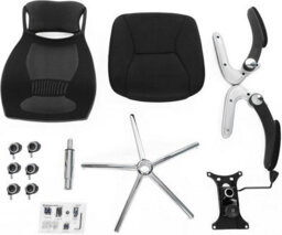 LEDREM Office Chair High Back, Mesh Office Chair, Swivel Desk Chair, Flip Up Armrests And Head Support - thumbnail 4