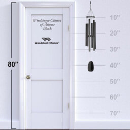 Woodstock Windsinger Chimes Of Athena - Black - thumbnail 3